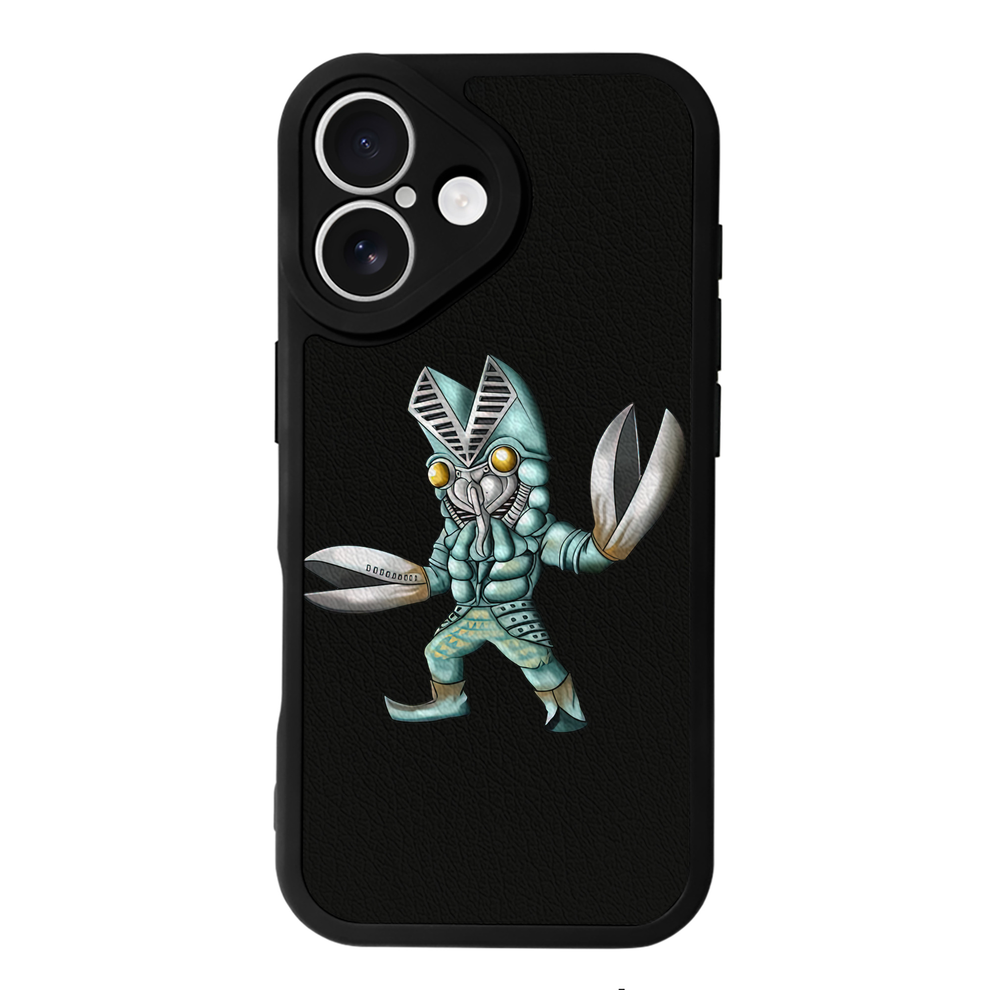 （画像用） ウルトラマン Ultraman 【iPhone 16シリーズ対応】シリコンスマホケース（レザー調） 材質：シリコン